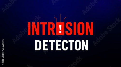 Obraz na płótnie cybersecurity concept of INTRUSION DETECTION, Network security, Cyber threat, Digital protection, Cyber attack prevention, Security warning, ids, ips, tls w salonie