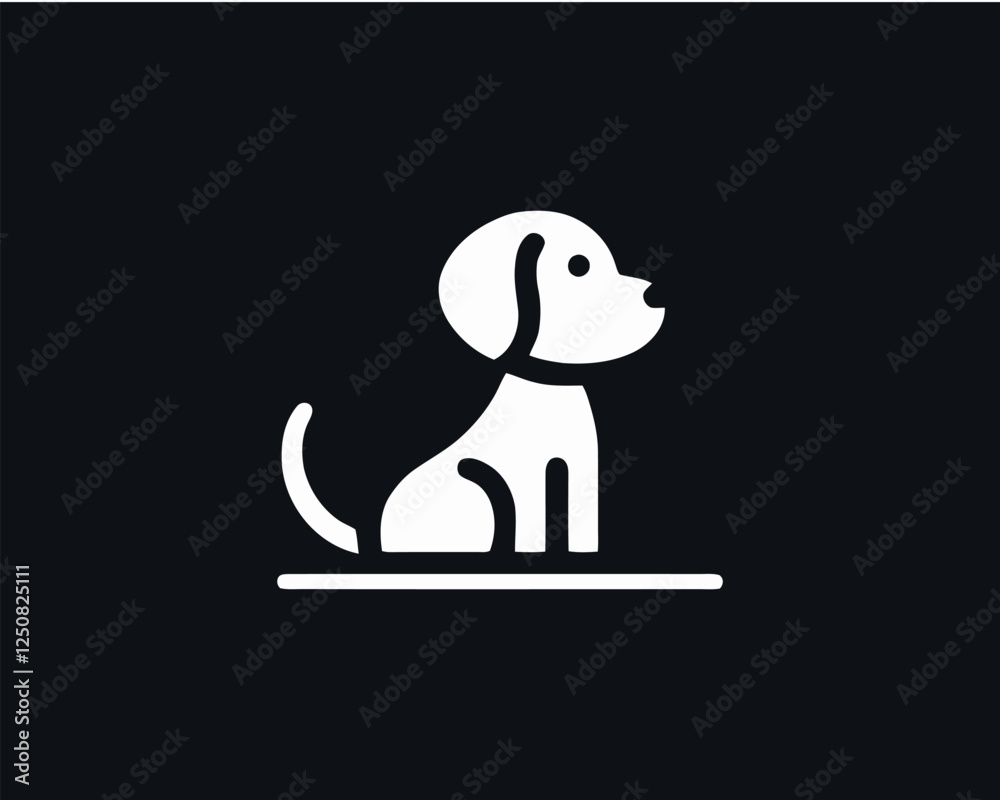 Obraz premium dog with bone