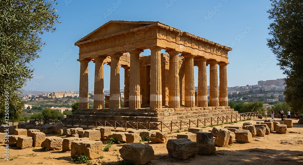 Fototapeta premium ancient roman forum