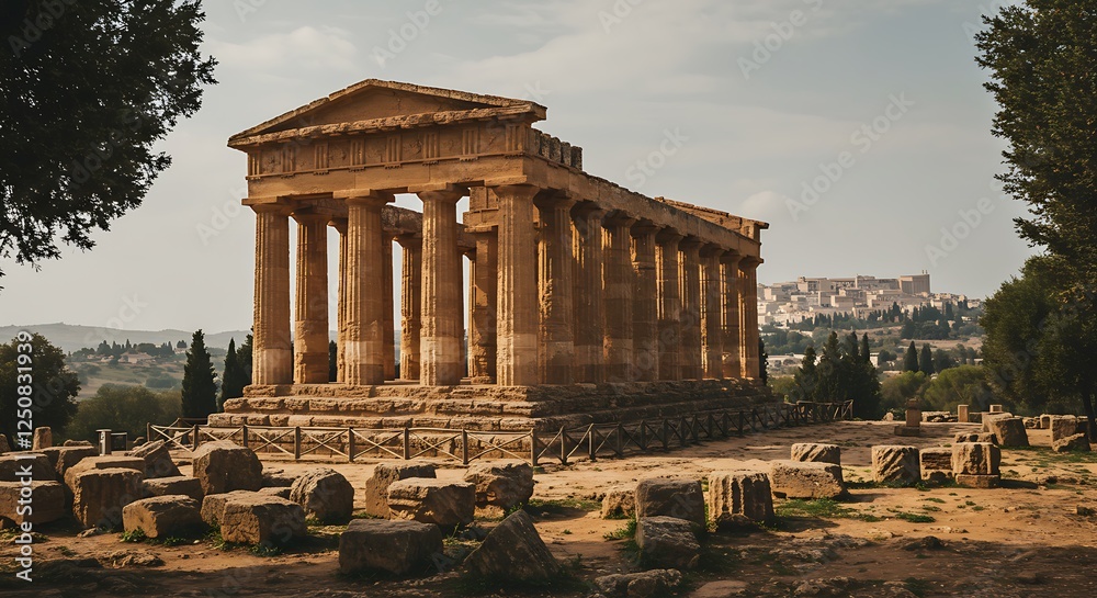 Obraz premium ruins of the temple of apollo