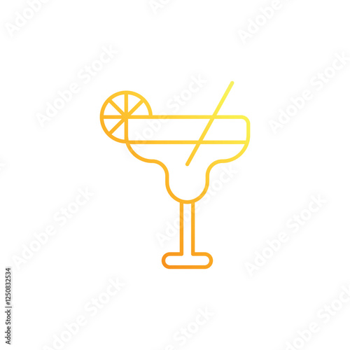 Cocktail vector icon