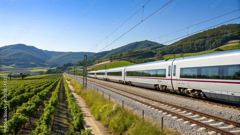 Obraz premium High-Speed Train