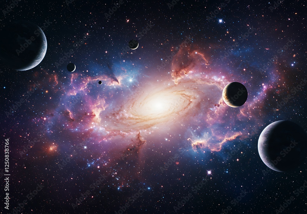 Obraz premium planet and space