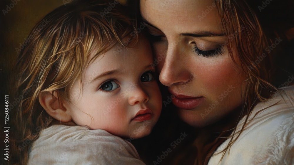 Mother Comforting Child Mother Comforting Child