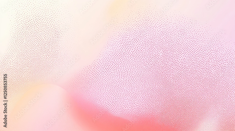 Abstract Dotted Gradient Art: A Delicate Play of Colors and Shapes Abstract Dotted Gradient Art: A Delicate Play of Colors and Shapes