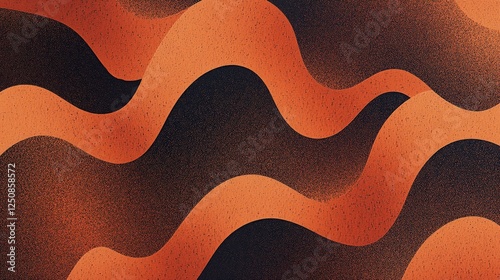 Wallpaper Mural Abstract Wave Patterns: A Stunning Graphic Design for Modern Art Enthusiasts Torontodigital.ca
