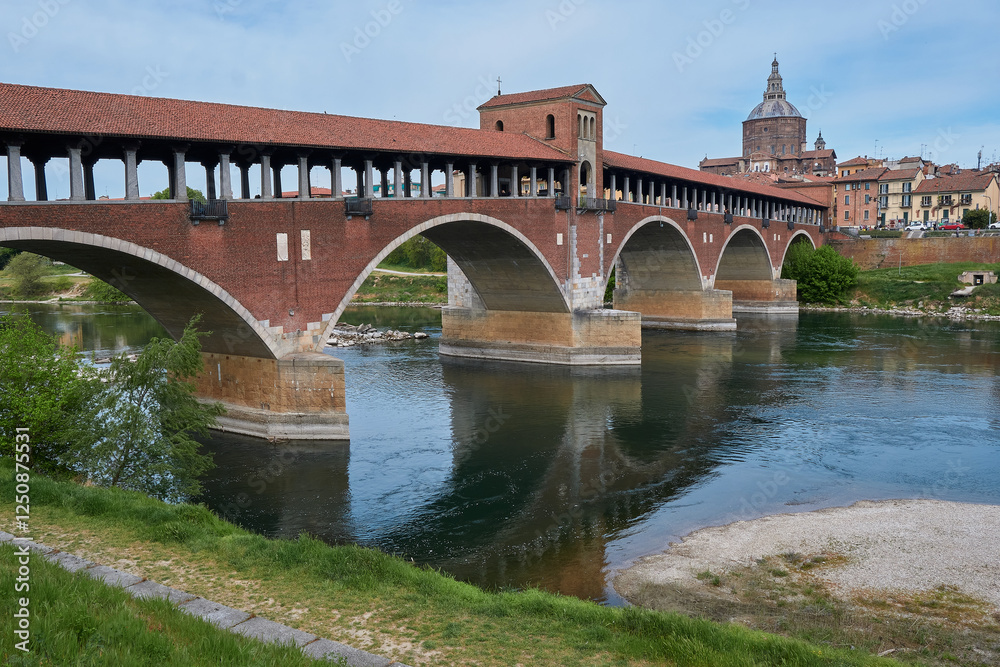 Wonderful view in the Pavia Center Wonderful view in the Pavia Center