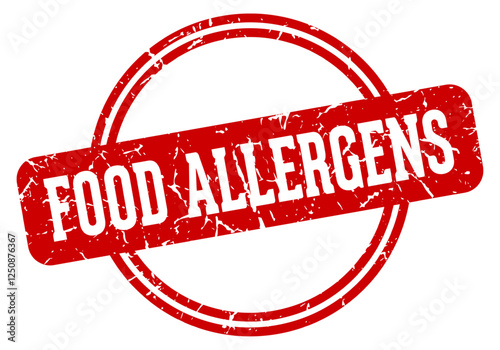 food allergens stamp