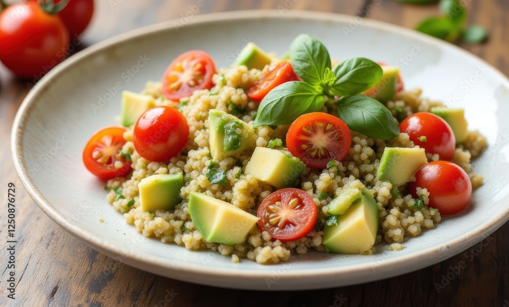 Vibrant salad with fresh ingredients. Vibrant salad with fresh ingredients.