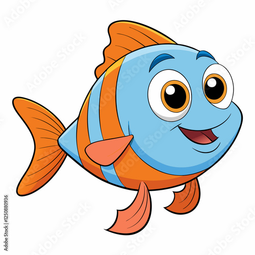 funny fish cartoon