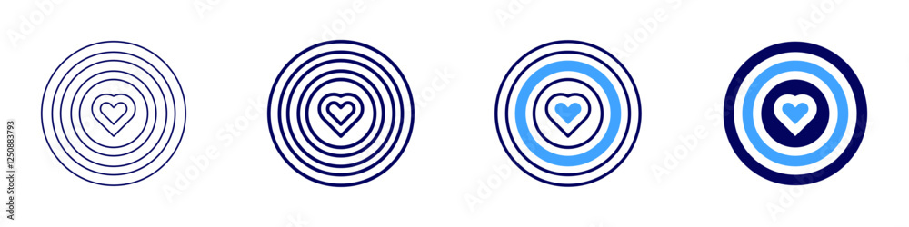 End goal icon in 4 different styles. Thin Line, Line, Bold Line, Duotone. Duotone style. Editable stroke End goal icon in 4 different styles. Thin Line, Line, Bold Line, Duotone. Duotone style. Editable stroke
