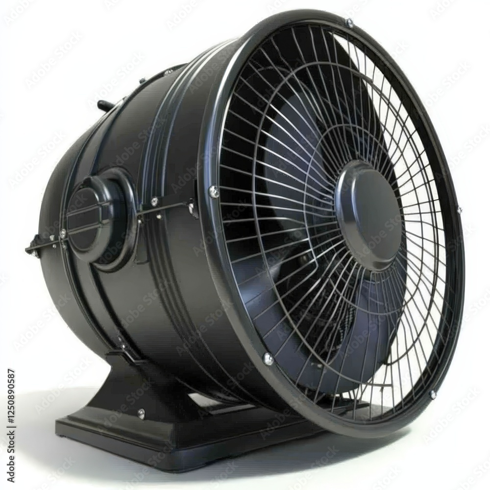 Powerful industrial ventilation fan with circular design for efficient airflow Powerful industrial ventilation fan with circular design for efficient airflow