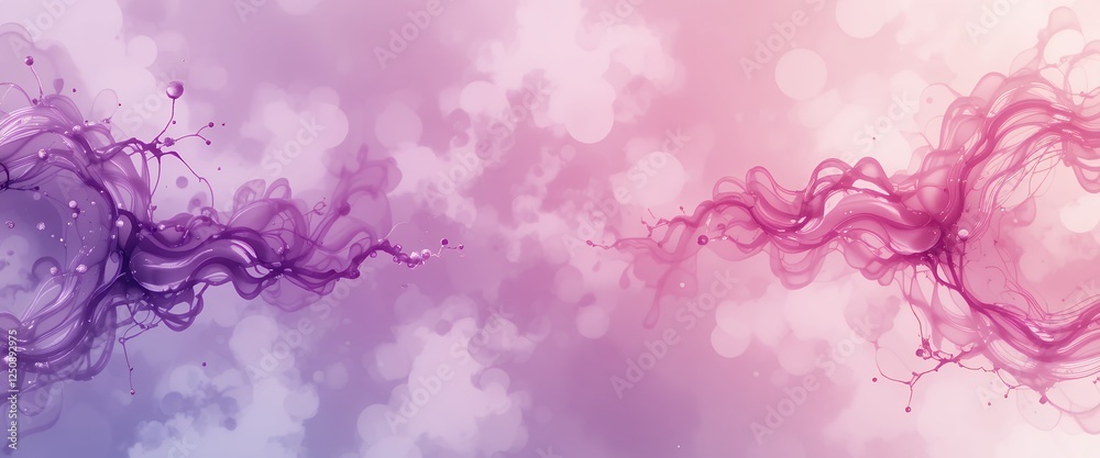 Abstract Pink Purple Liquid Splash Background Abstract Pink Purple Liquid Splash Background