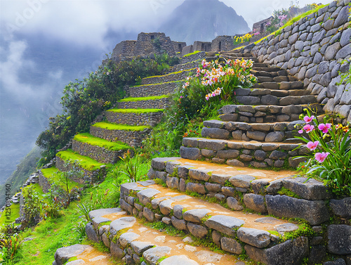  spring equinox at machu picchu photo
