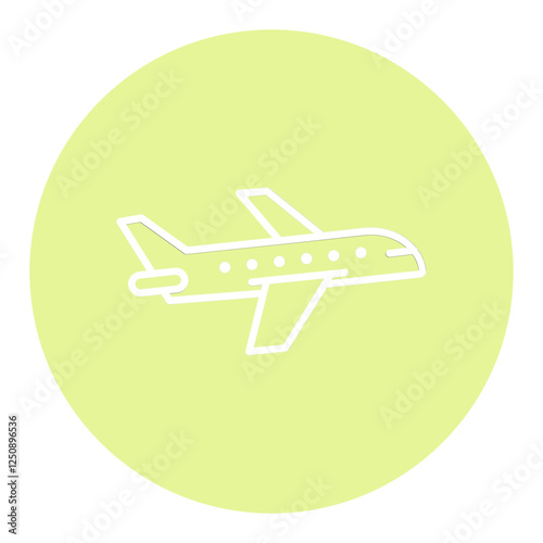 Commercial Plane Icon