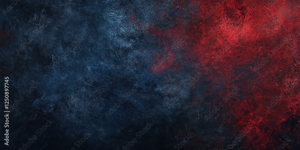 Obraz premium Abstract Blue And Red Textured Background
