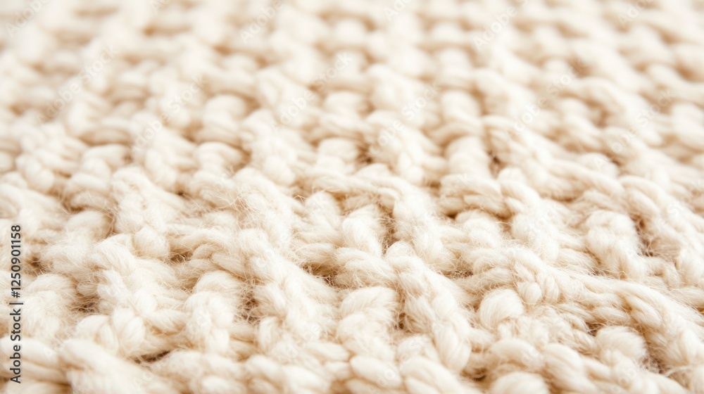 Textured Cream Knitted Fabric Background for Cozy Warm Atmosphere in Home Decor and Fashion Applications Textured Cream Knitted Fabric Background for Cozy Warm Atmosphere in Home Decor and Fashion Applications
