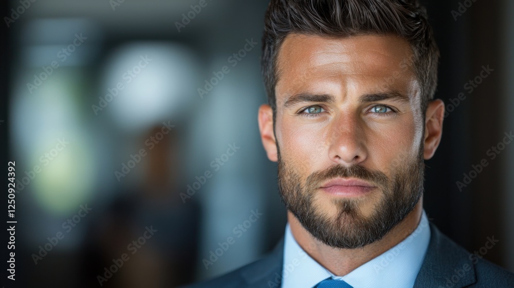 Portrait of a confident and well dressed professional man exuding an air of authority and success in his modern corporate attire Portrait of a confident and well dressed professional man exuding an air of authority and success in his modern corporate attire
