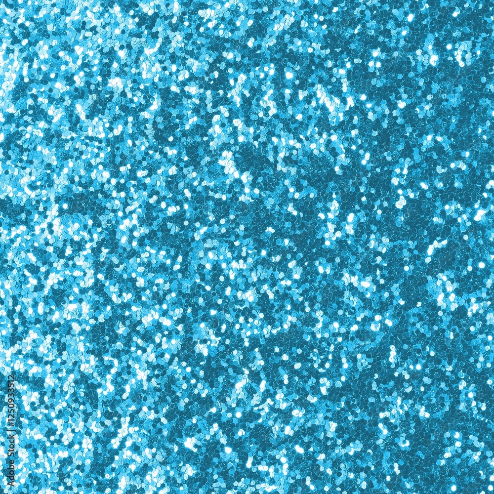 Obraz premium CYAN LIGHT Glittery sparkling bright BACKGROUND with small lights and lots of reflections