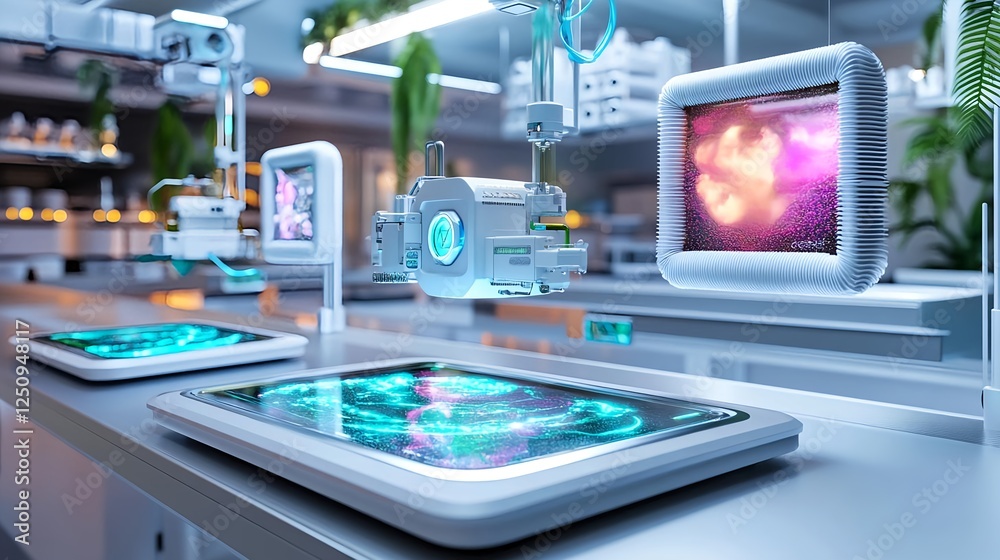 Futuristic Medical Lab Technology Screens - Futuristic technology Futuristic Medical Lab Technology Screens - Futuristic technology