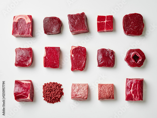 raw beef steak, product meat image photo