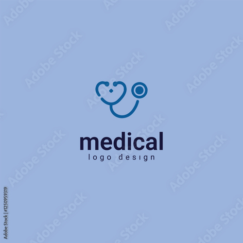 Medical Health Care Logo Design Vector Template