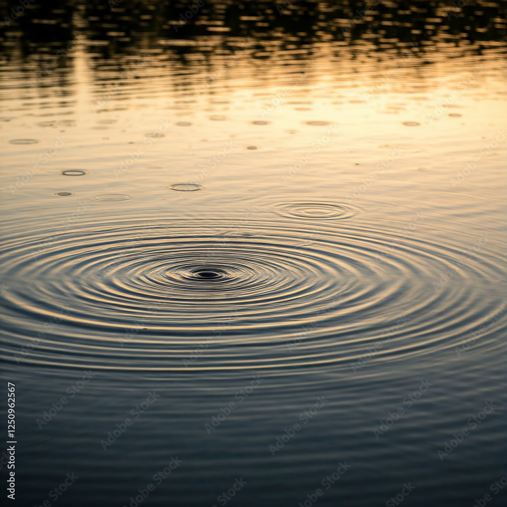 Fototapeta premium ripples in water