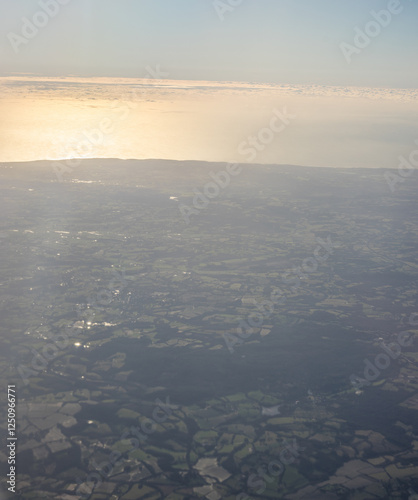 Obraz na płótnie London, United Kingdom, England, a view of the ocean w salonie