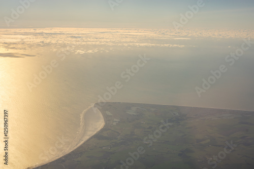 London, United Kingdom, England, a view of the ocean at sunrise