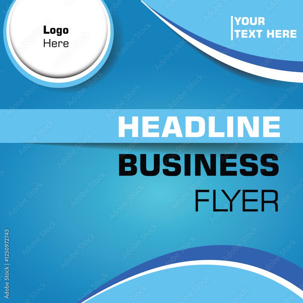 Fototapeta premium business flyer templates, vector template