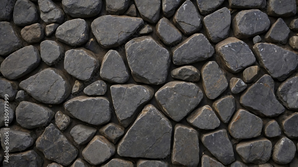 Dark Natural Stone Texture with Pebbles and Gravel for Outdoor Pathway Landscaping Dark Natural Stone Texture with Pebbles and Gravel for Outdoor Pathway Landscaping