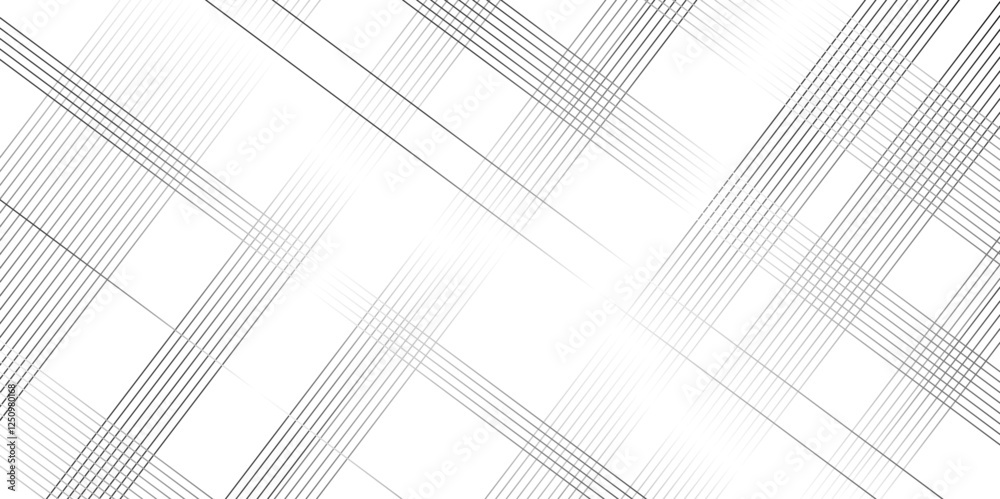 Vector gradient gray line abstract pattern Transparent monochrome striped texture, minimal background. Abstract background wave line elegant white striped diagonal line technology concept web texture	