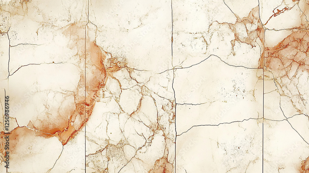 Naklejka premium Marble Texture with Natural Veins