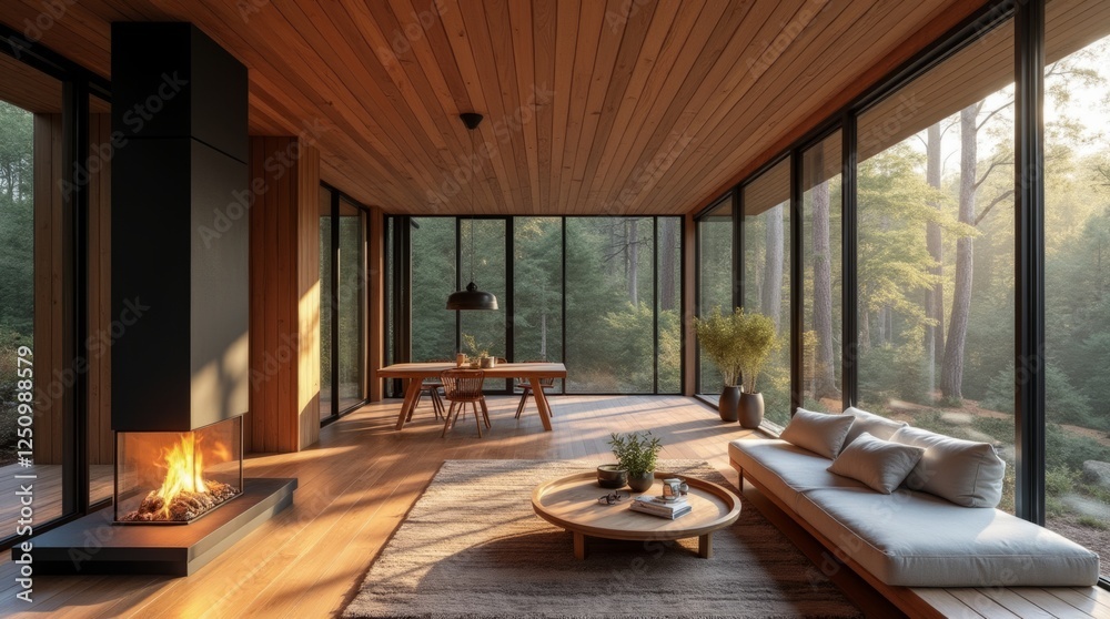 Modern Scandinavian Cabin Retreat Modern Scandinavian Cabin Retreat