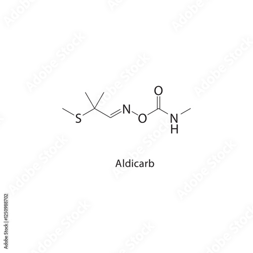 4-Allyl-2-methoxyphenyl acetate skeletal structure.Phenyl acetate derivative compound schematic illustration. Simple diagram, chemical structure.