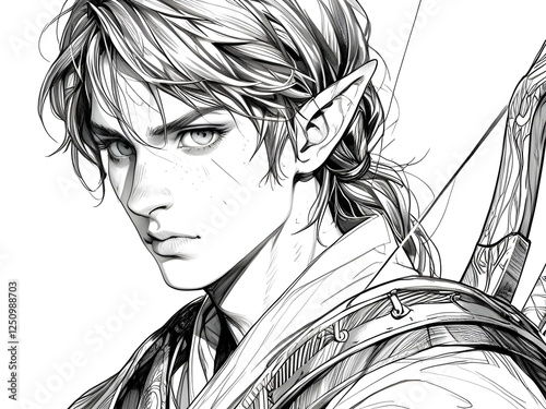 portrait of a young woman