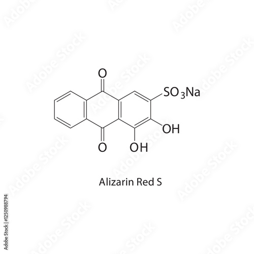 4-Allylphenol skeletal structure.Phenol derivative compound schematic illustration. Simple diagram, chemical structure.