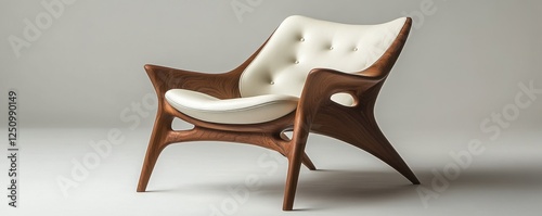 Discover unparalleled comfort with our modern wooden lounge chair, featuring an ergonomic sculpted frame This custom furniture piece is handcrafted for ultimate relaxation and style Its unique design