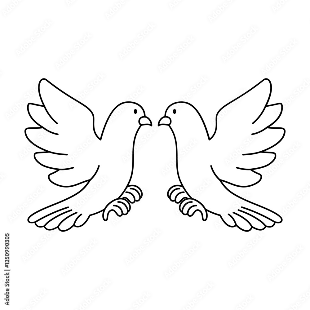 Obraz premium Dove