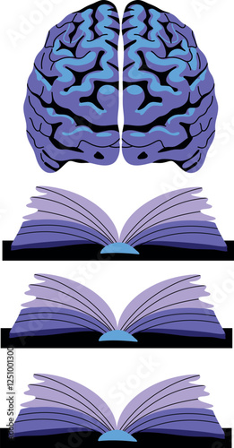 Brain library of memory