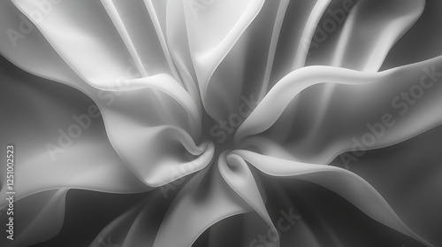 A classic black and white overhead bird’s-eye view, ethereal aura, soft glowing layers, timeless and elegant, top-down perspective. Created using Generative Ai