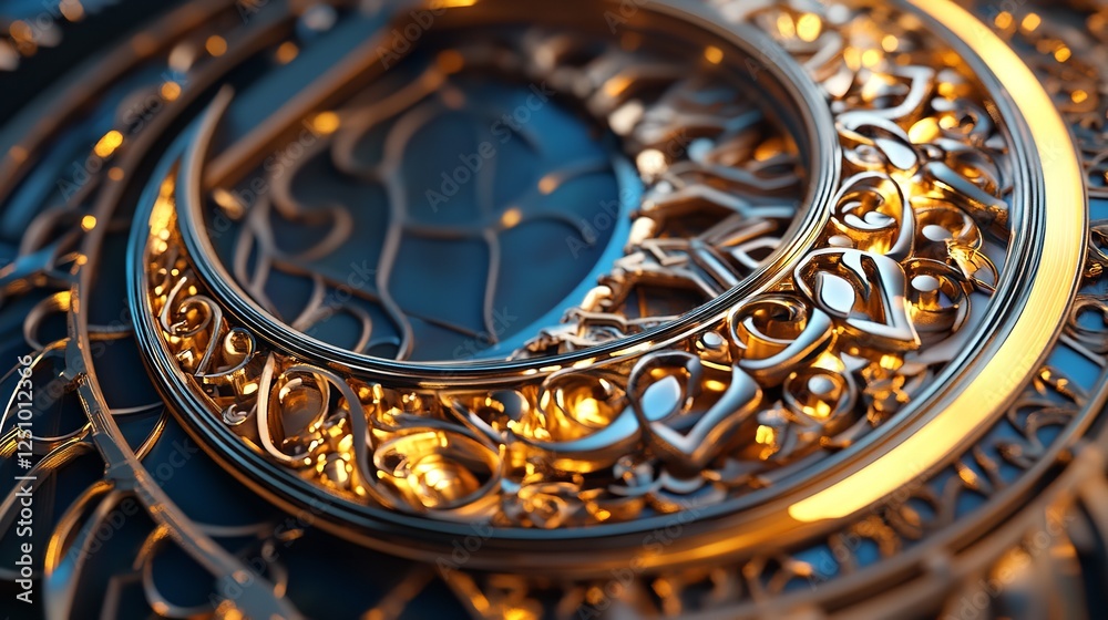 Obraz premium Zodiac Wheel Close-Up