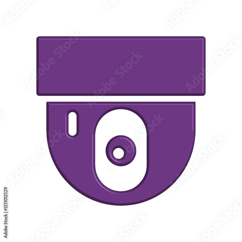 CCTV icon design template