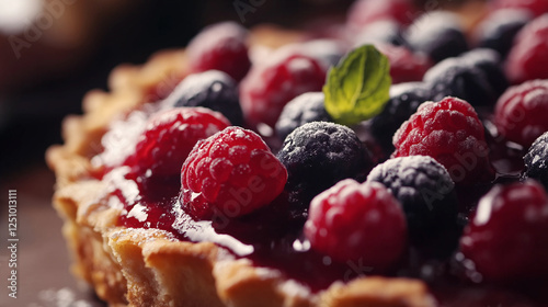 Delicious sweet pie pictures
