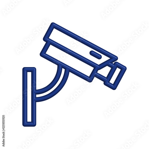 CCTV icon design template