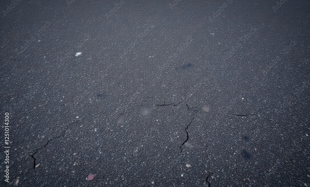 Cracked asphalt surface with texture Cracked asphalt surface with texture