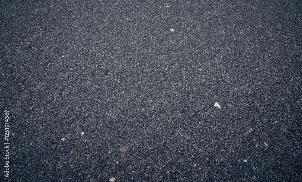 Close-up of textured dark asphalt surface Close-up of textured dark asphalt surface