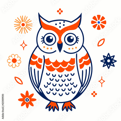 owl on branch