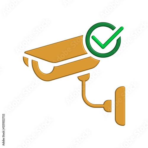 CCTV icon design template