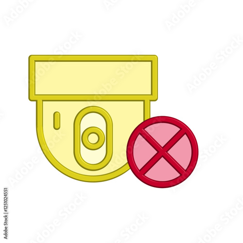 CCTV icon design template